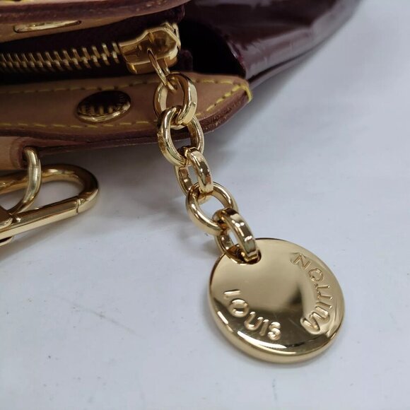 100% Authentic Louis Vuitton GM Brown Vernis Hand Bag 2902852 455-121924 - Picture 10 of 16